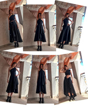 Load image into Gallery viewer, Form 1. Multiway. For F. Black (transformable dress)
