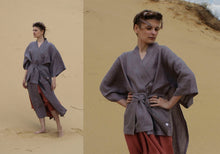 Load image into Gallery viewer, Form 2. Multiway. For F. Ash (transformable kimono)
